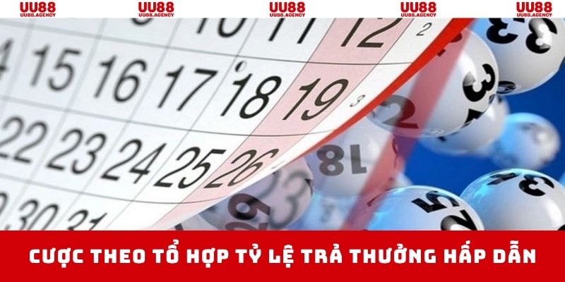 Vào tiền theo cược tổ hợp với tỷ lệ thanh toán giá trị khủng